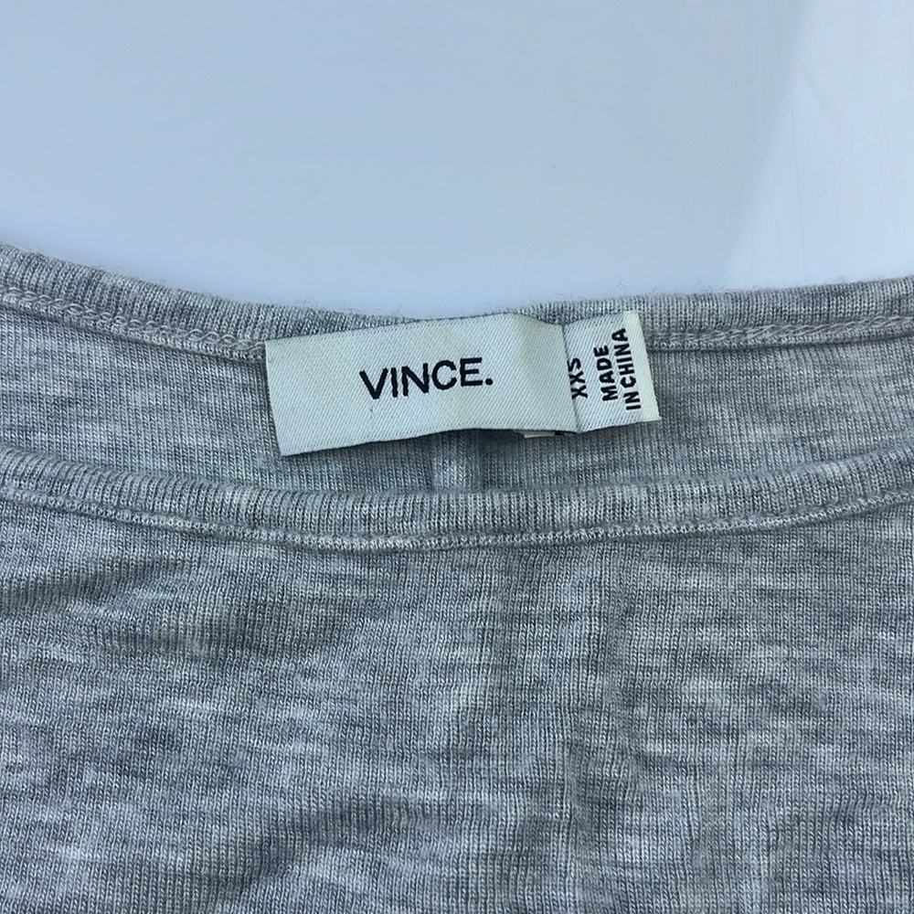 Vince Grey Soft Shirt N278-18 - Picture 2 of 5